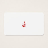 Rose Madder, design floral Thunderbird (Devant)