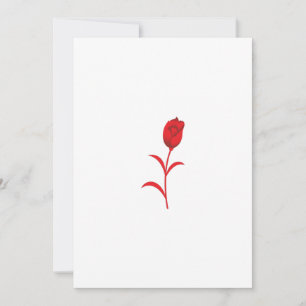 Rose Madder, Lava Rood, bloemendesign Feestdagenkaart