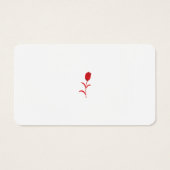 Rose Madder, Rouge lave, design floral (Dos)