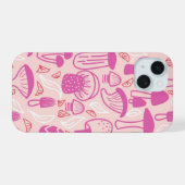 Rose magenta champignon (Verso Horizontal)