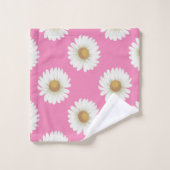 Rose marguerite (Gant de toilette)