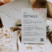 Rose mariage Collection Carte de boîtier - Les dét