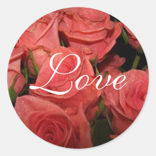 ROSE MARIAGE ENVELOPE SEAL STICKERS