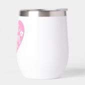 Rose Meilleure maman Jamais Rétro Forme de coeur F (Gauche)