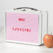 Rose Metal Lunchbox (En situation)