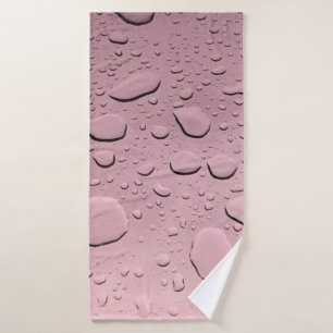 Rose métallurgique  d'eau Motifs Abstraits en or