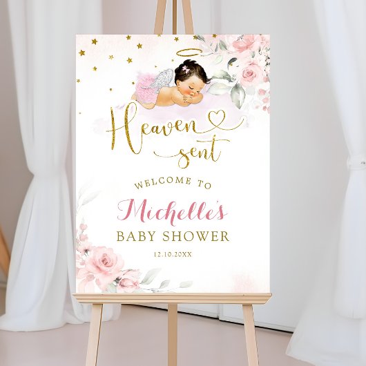 Rose Mexicain Angel Baby Heaven envoyé Affiche de 