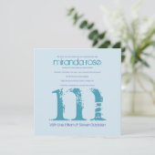 Rose Miranda - Bat Bar Mitzvah Invitation (Debout devant)