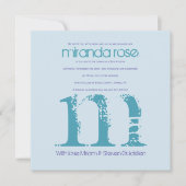 Rose Miranda - Bat Bar Mitzvah Invitation (Devant)