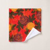 Rose moderne audacieux (Gant de toilette)
