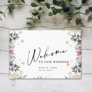 Rose moderne Carnation Mariage Foil Guides