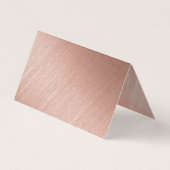 Rose Moderne Gold Foil Script Modifier La Carte Da (Dos)