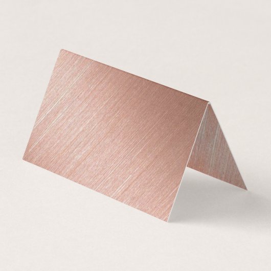 Rose Moderne Gold Foil Script Modifier La Carte Da (Dos)