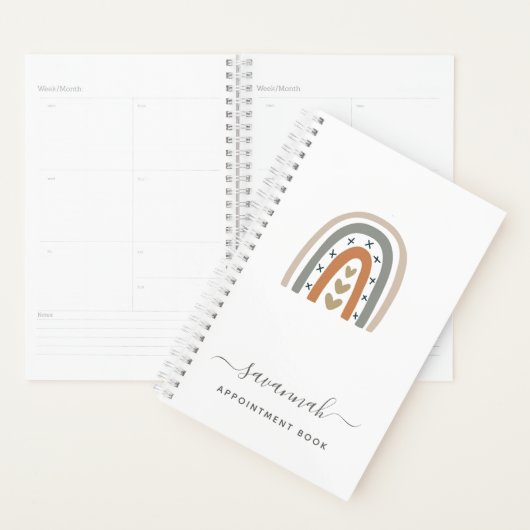 Rose moderne or gris gris blanc monogramme 2023 (Devant avec enveloppe)