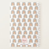 Rose moderne or gris gris blanc monogramme 2023 (Dos)