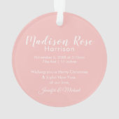 Rose| Mon premier Noël avec grand-mère et grand-pè (dos)