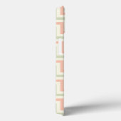 Rose&Moss Chevron Motif coque ipad (Verso / Droite)