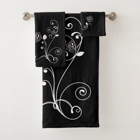 Rose noir (En situation)