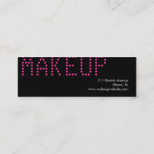 Rose nommé de carte de visite de 311 coutumes (Dos)