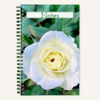 Rose notebook that can also be a journal.  notitieboek