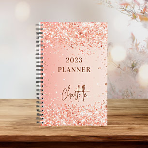 Rose or orange parties scintillant nom script 2026