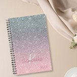 Rose or Parties scintillant argent étincelle Monog<br><div class="desc">Cette conception a été créée par art numérique. Elle peut être personnalisée dans la zone fournie ou customisée en choisissant le clic pour customiser une autre option et en changeant le nom, les initiales ou les mots. Vous pouvez également modifier la couleur et le style du texte ou supprimer le...</div>