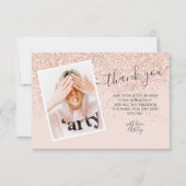 Rose or parties scintillant blush photo merci Swee (Devant)