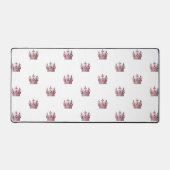 Rose or rose couronne blanche (Recto)