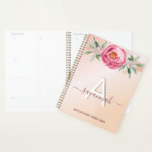 Rose or rose parties scintillant rendez-vous monog (Devant avec enveloppe)