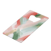 Rose Or Vert Bleu Rouge Abstrait (Devant Angle)