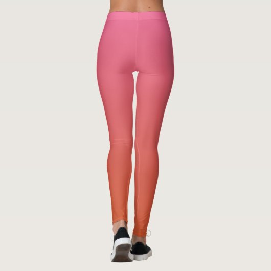 Rose - Orange Gradient leggings (Dos)