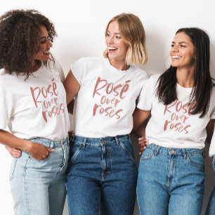 Rosé over rozen anti-Valentijnsdag T-shirt
