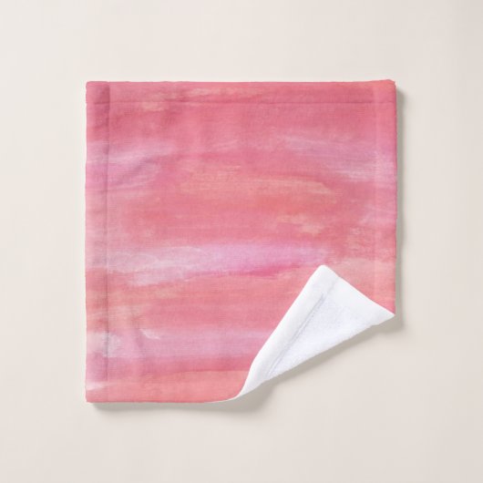 Rose pâle (Gant de toilette)