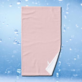 rose pâle - ajouter monogramme