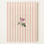 Rose parisien vintage personnalisé (Dos)