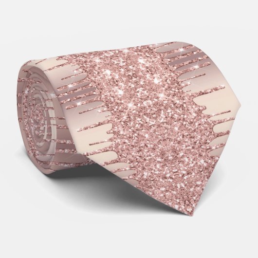 Rose Parties scintillant or Cravate brillant (Roulé)