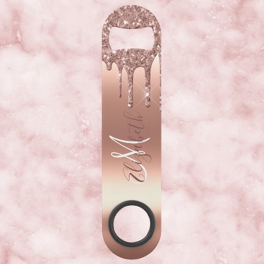 Rose Parties scintillant or  Écrans Monogramme Mét