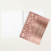 Rose Parties scintillant or et Foil Girl Signature (Devant avec enveloppe)