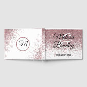 Rose Parties scintillant or étincelles Livre d'or (Complet)