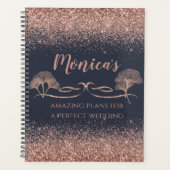 Rose Parties scintillant or Ginkgo Wedding planner (Devant)