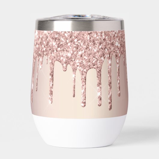 Rose Parties scintillant or gouttes étincelantes (Avant)