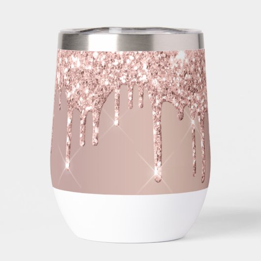 Rose Parties scintillant or gouttes étincelantes (Arrière)