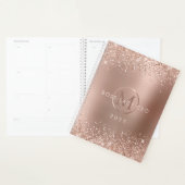 Rose Parties scintillant or Monogram Boss Lady 202 (Devant avec enveloppe)