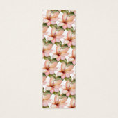 Rose pastel floral tropical élégant verset bibliqu (Dos)