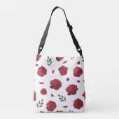 Rose Pattern Shoulder Bag | Tote Bag (Dos)