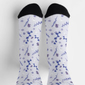 Rose Pattern Women's Socks Sokken (Top)