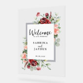 Rose Peach Et Coral Mariage Floral (Angle)