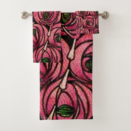 Rose, peinture fine art de Charles Mackintosh (En situation)