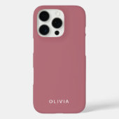 "Rose personnalisé Gold : coque iphone avec person (Verso)