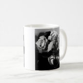 Rose photo papier tasse (Devant droit)